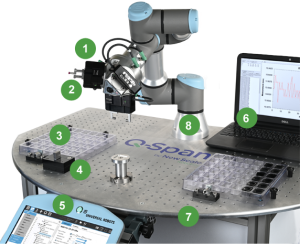 NEW SCALE ROBOTICS 用于自动小零件测量的 Q-Span 工作站套件