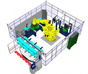 特种产品机器人金属表面处理