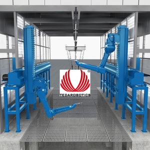 RSV-850  地装式八轴联动轨道机器人