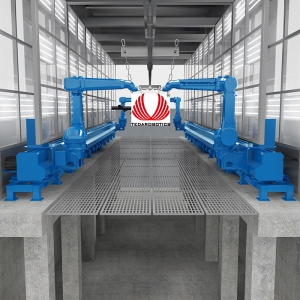 RS-850 地装式七轴联动轨道机器人