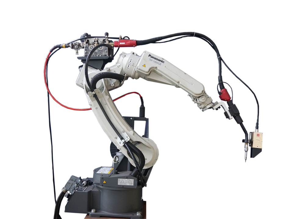 3D激光焊缝跟踪传感器+弧焊机器人_中国AGV网(www.chinaagv.com)
