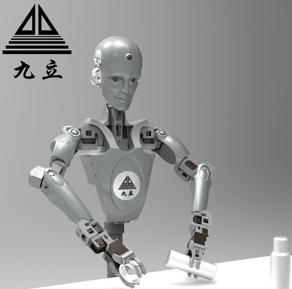 九立 教育双臂 机器人_中国AGV网(www.chinaagv.com)