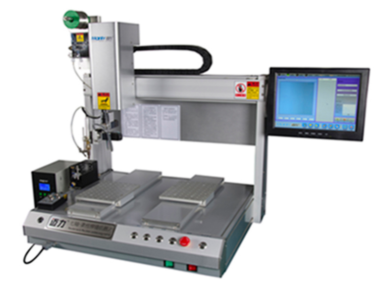 迈力 双工作台桌面式八轴柔性焊锡机器人_中国AGV网(www.chinaagv.com) 迈力 双工作台桌面式八轴柔性焊锡机器人_中国AGV网(www.chinaagv.com)