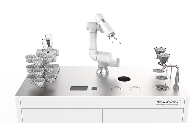 镁伽 星辰C3 机器人手冲咖啡师_中国AGV网(www.chinaagv.com) 镁伽 星辰C3 机器人手冲咖啡师_中国AGV网(www.chinaagv.com)