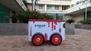 Synkar和Nvidia开发自主交付机器人