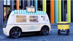 Glovo自动送货机器人和自动食品卡车将于 明年1 月在西班牙马德里巡回展示