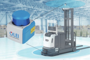 欧镭在CES2022展上推出工业品质的50米激光雷达