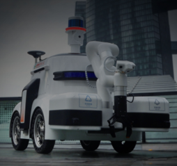 博城机器人智能视觉环卫机器人
