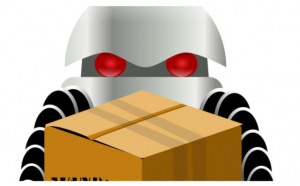 算法帮助机器人避开路径上的障碍物