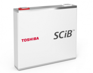 东芝推出“高能”钛酸锂电池