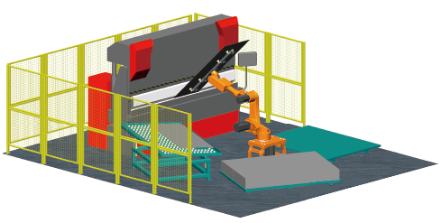 机器人折弯系统