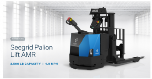 Seegrid将在2022年MODEX展会上发布新型自主无人驾驶叉车