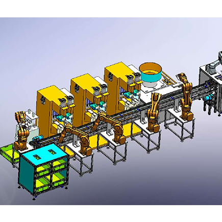 柔性自动化凸焊生产线