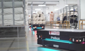 Florisa 利用 5 台协作式 MiR 1000 机器人为其巴西工厂提高生产力和安全性