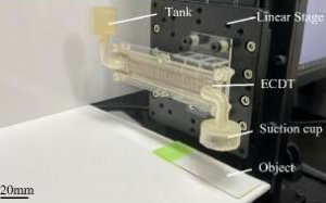 由电化学反应驱动的传感器，用于操作软体机器人中的流体泵