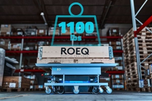 新型ROEQ 推车解决方案使自主移动机器人的有效载荷翻倍