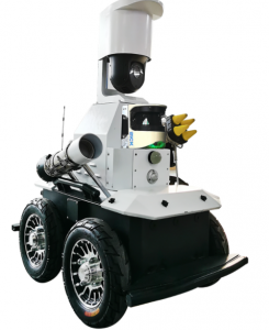 西威科智能安保巡逻机器人