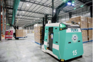 玛氏箭牌选择是德马泰克AGV，提升其配送中心效率、安全和运营的灵活性