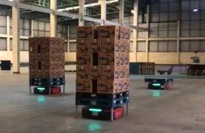 科钛机器人 | 潜伏系列AMR高效运作