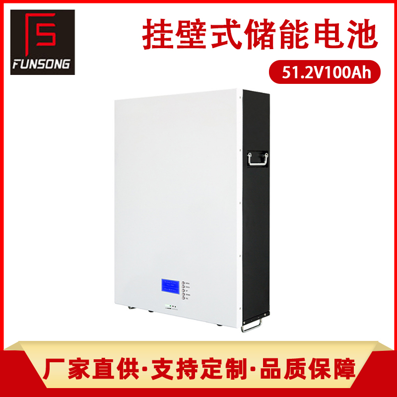 48V100AH挂壁式储能锂电池
