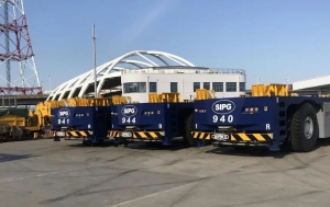 洋山四期全自动化码头AGV设备全部发运