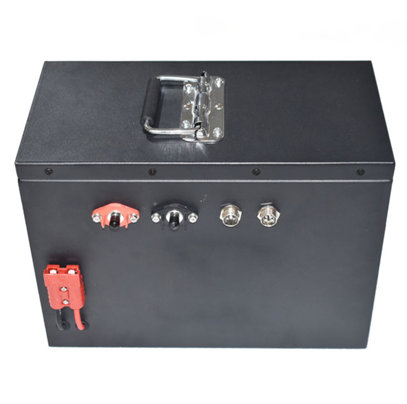 AGV小车磷酸铁锂动力电池24V工业机器人搬运车485通讯锂电池