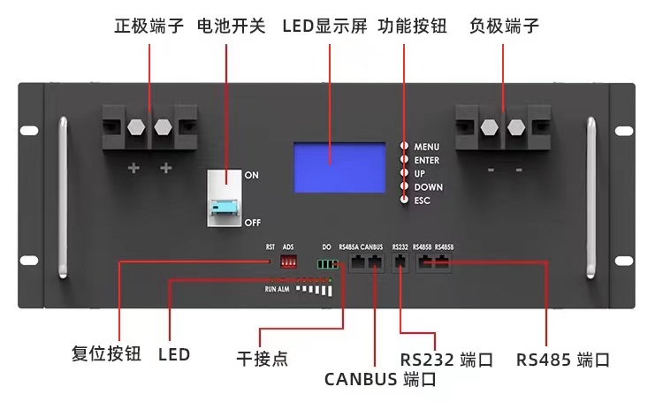 48V200AH锂电池储能系统