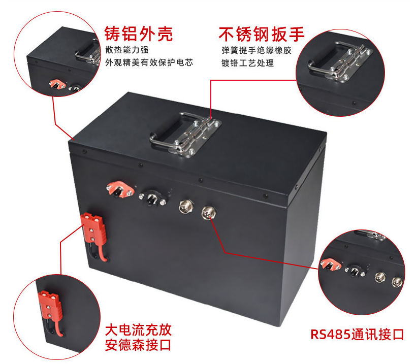 机器人专用锂电池厂家定制款_中国AGV网(www.chinaagv.com)
