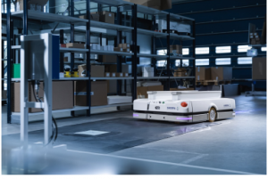 自主移动机器人配置无线充电为工业 4.0 铺平道路