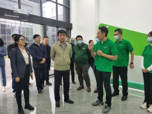 灵动科技芜湖制造中心落成 | 芜湖市、鸠江区领导莅临参观指导