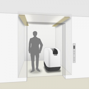 三菱电机开发出允许人类和机器人一起乘坐电梯的功能