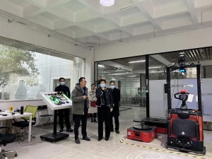 杭州市副市长刘嫔珺一行莅临科钛机器人考察调研