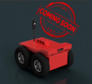 工作现场的移动机器人