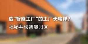 造“智能工厂”的工厂长啥样？揭秘井松智能园区