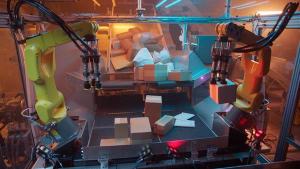 作为 Beta 试验的一部分，Kindred 在大批量物流中心测试 INDUCT 系统的性能