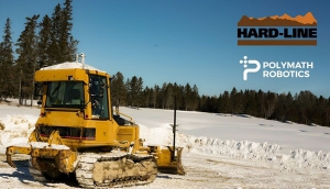 Polymath Robotics 和 HARD-LINE 在 2023 年 CONEXPO 上宣布自主推土机解决方案