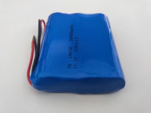 供应18650 3S1P 11.1V 3000mAh低温锂电池组