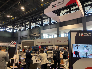 Rapyuta 机器人在 PROMAT 2023 上展示的新功能