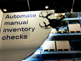 verity在 ProMat 2023上展示自动飞行的仓库无人机自动化库存管理系统