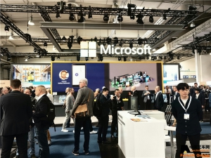 Microsoft Teams 在 2023 年汉诺威工业博览会上的制造业创新