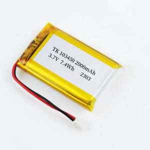 供应103450 2000mAh 聚合物锂电池