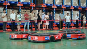 越南制造 & 中国智造！Quicktron机器人赋能越南智能工厂变革