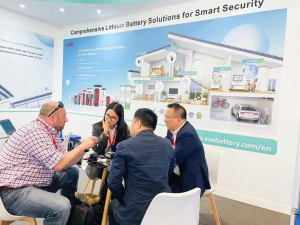 赋能智能安防！亿纬锂能亮相英国安防展