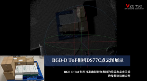 【应用介绍】Vzense RGB-D ToF相机拆垛场景测试