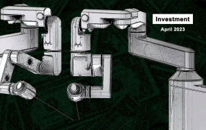 2023 年 4 月全球机器人技术投资总额为 16.3 亿美元