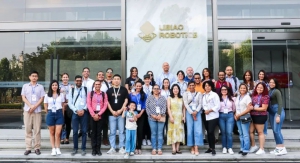 多米尼加政府一行莅临参观立镖机器人