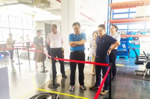 深圳坪山区政协副主席温建新走访蓝芯科技