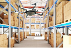 利用无人机等高科技工具来管理仓库库存