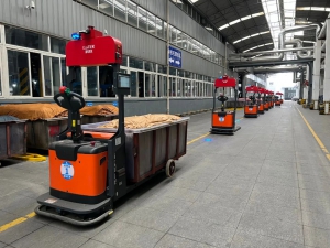 机器人助力，效率翻倍！科钛助力纺织工厂迎来智能搬运新时代！