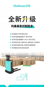 全新升级 | 劢微机器人不停车托盘姿态识别技术，更柔性更高效